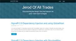 Desktop Screenshot of jerodkrone.com